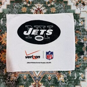 New York‎ Jets NFL Football Towel Verizon Official Wireless Provider